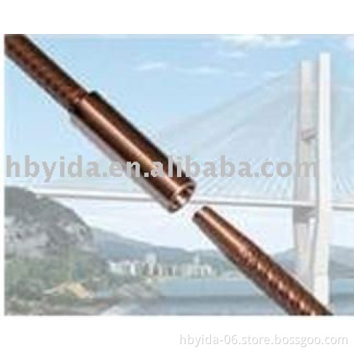 high strength threaded rebar coupler for machanical connecting in construction
